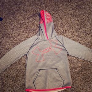 Check designed under amour sweatshirt